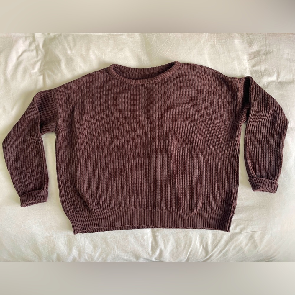 Los Angeles Apparel Unisex Fisherman Pullover Sweater - 100% cotton